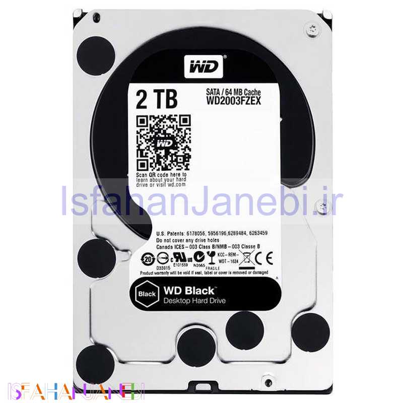 اصفهان جانبی-هارد اینترنال Western Digital Black WD2003FZEX 2TB