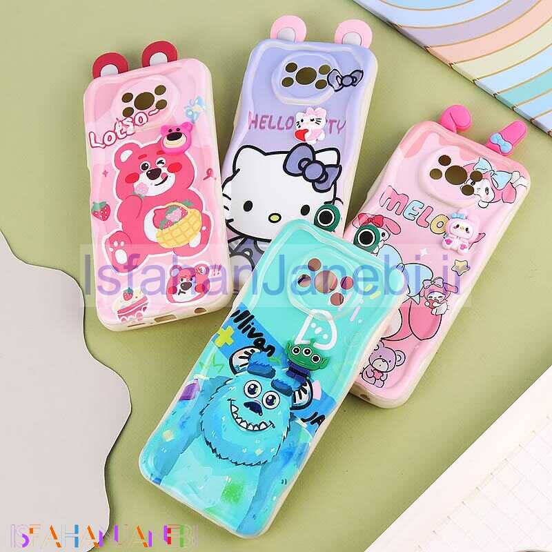 اصفهان جانبی-قاب ژله ای شیائومی Poco X3 / X3 NFC / X3 Pro گوش دار محافظ لنزدار