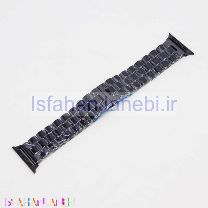اصفهان جانبی-بند اپل واچ سرامیکی طرح رولکس 38/40mm