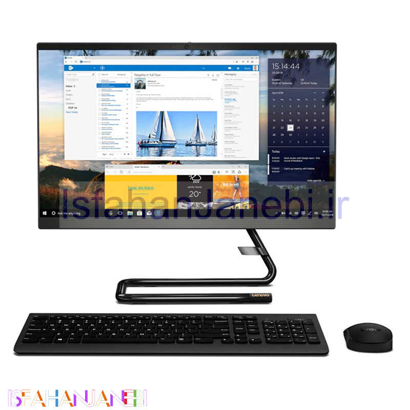 اصفهان جانبی-آل این وان Lenovo IdeaCentre AIO 3 Core i5 (1135G7) 8GB 1TB NVIDIA 2GB 23.8″ FHD