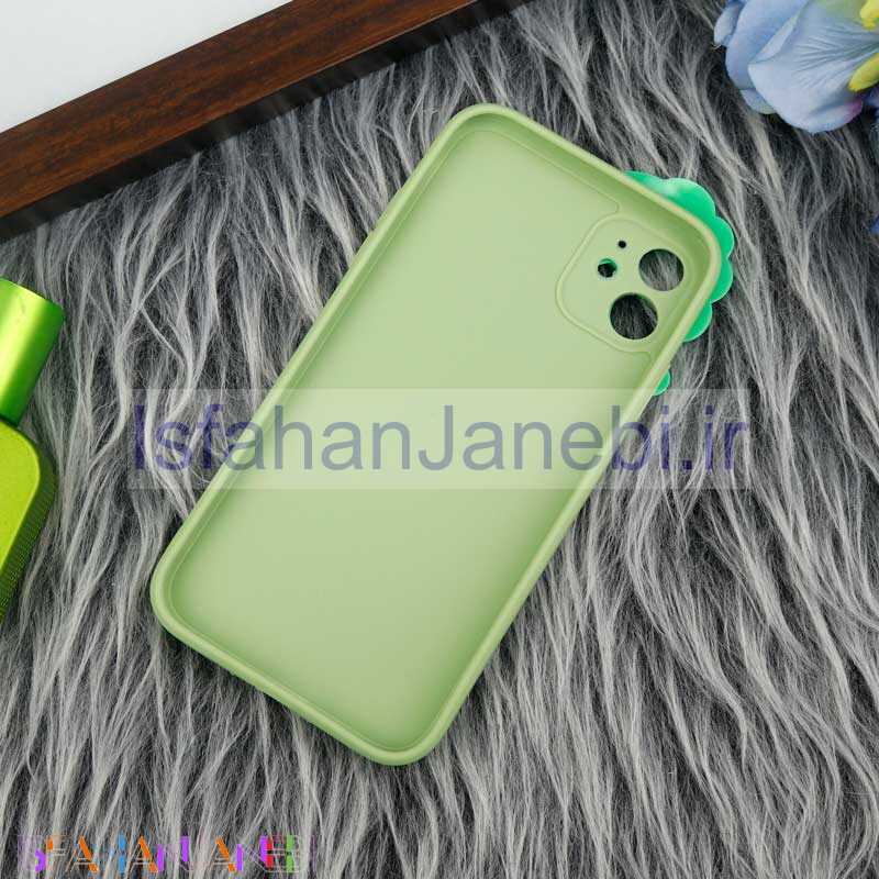 اصفهان جانبی-قاب سیلیکونی عروسکی محافظ لنزدار طرح Dinosaur آیفون iPhone 11