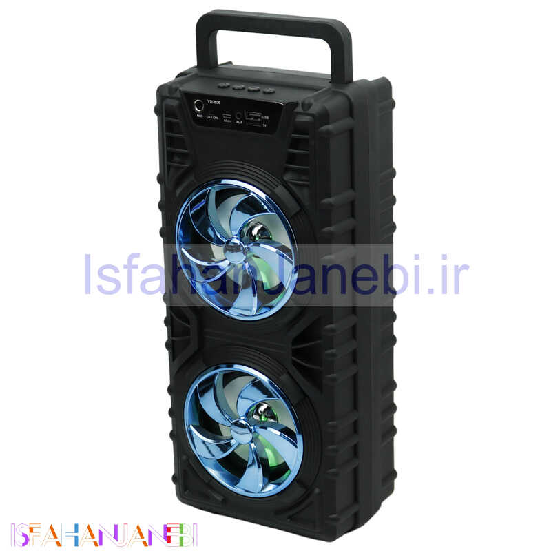 اصفهان جانبی-اسپیکر بلوتوثی رم و فلش خور YD-806