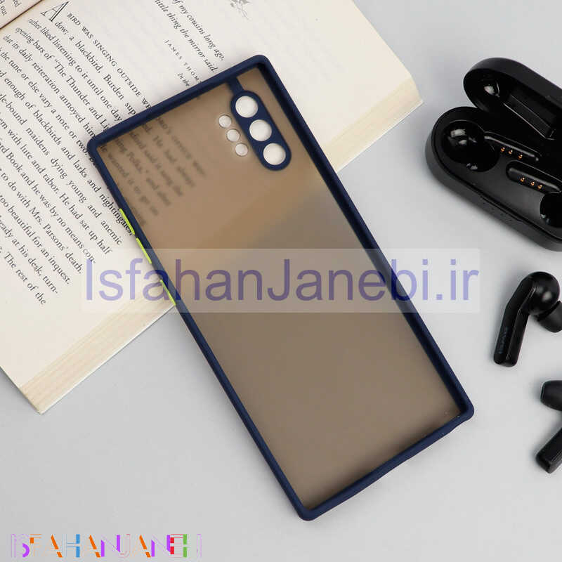 اصفهان جانبی-قاب PC مات محافظ لنز دار Samsung Note 10 Plus