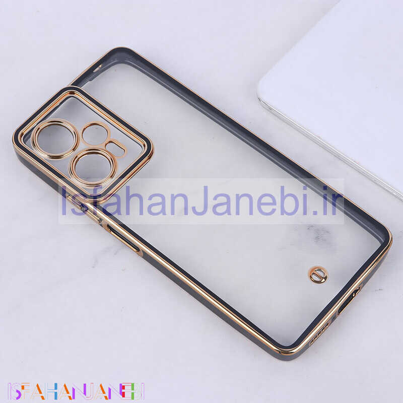 اصفهان جانبی-قاب Space شیائومی Poco F5 دور رنگی محافظ لنزدار