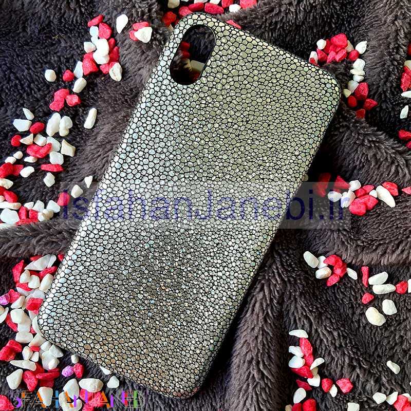 اصفهان جانبی-قاب چرمی براق کد4 آیفون iPhone XS Max