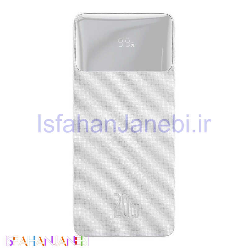 اصفهان جانبی-پاور بانک فست شارژ 20000 باسئوس Baseus Bipow PPDML-M QC3 PD 20W