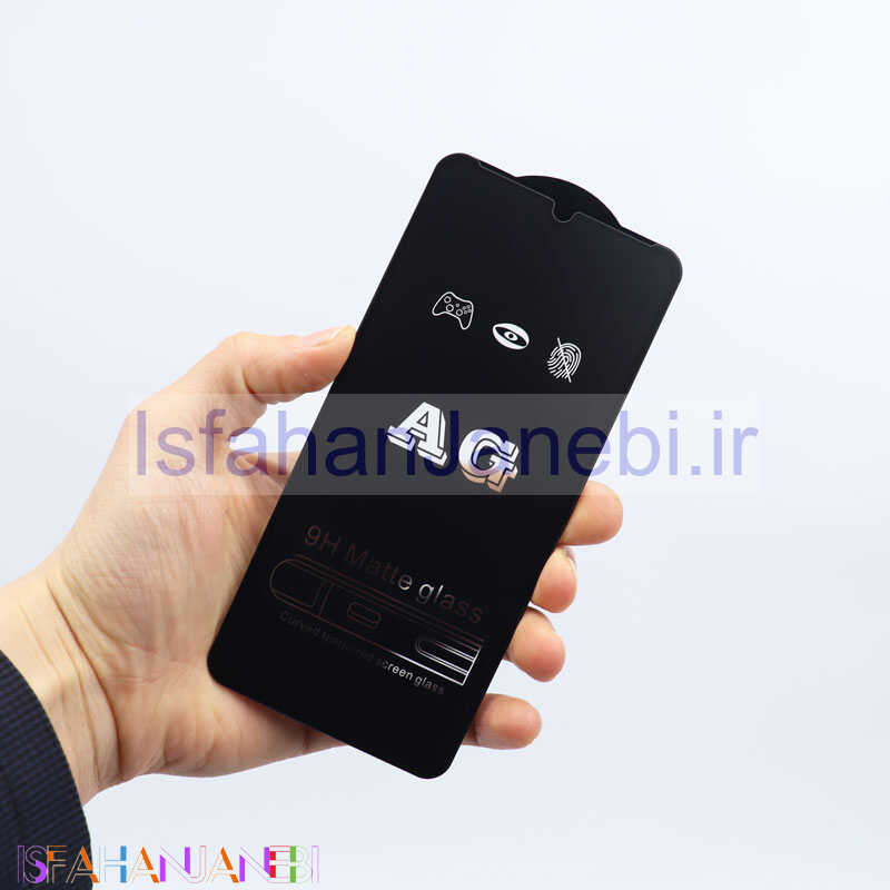 اصفهان جانبی-گلس تمام صفحه مات Huawei P30 Lite