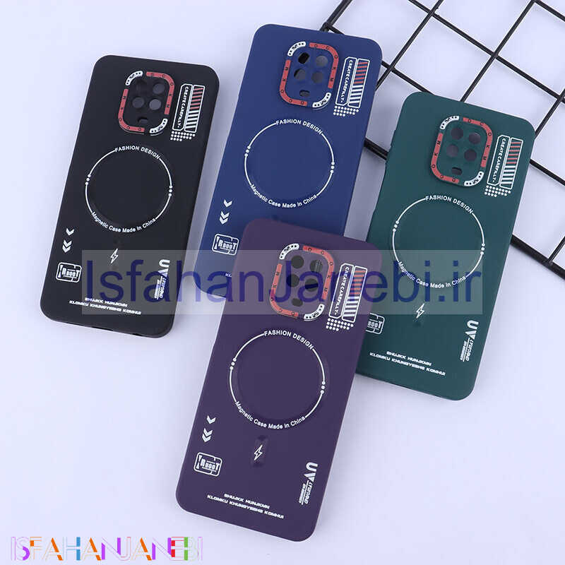 اصفهان جانبی-قاب ژله ای Dcokm شیائومی Redmi Note 9S / Note 9 Pro / Note 10 Lite طرح مگ سیف محافظ لنزدار