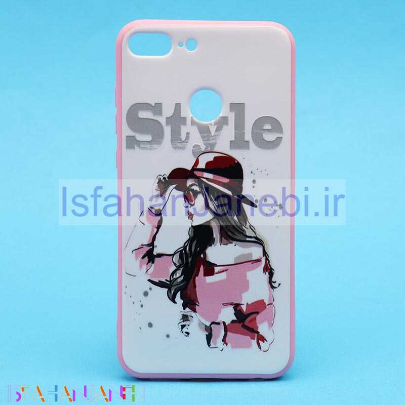 اصفهان جانبی-قاب فانتزی برجسته صورتی طرح دختر هواوی Honor 9 Lite