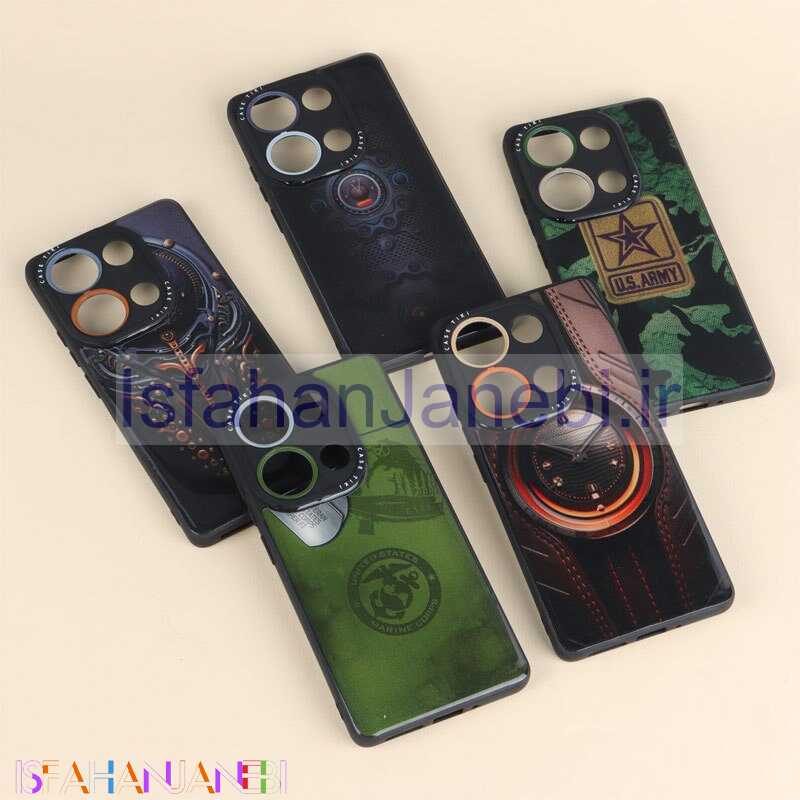 اصفهان جانبی-قاب Case Tiki دراگون محافظ لنزدار Xiaomi Redmi Note 13 Pro 4G