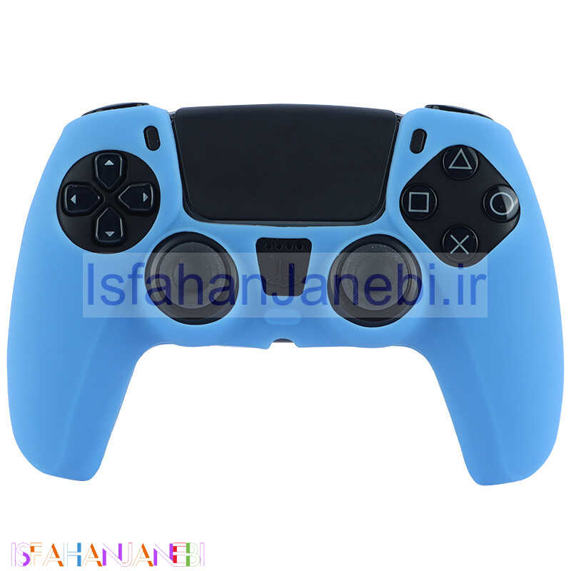 اصفهان جانبی-روکش دسته بازی PS5 زمینه آبی روشن