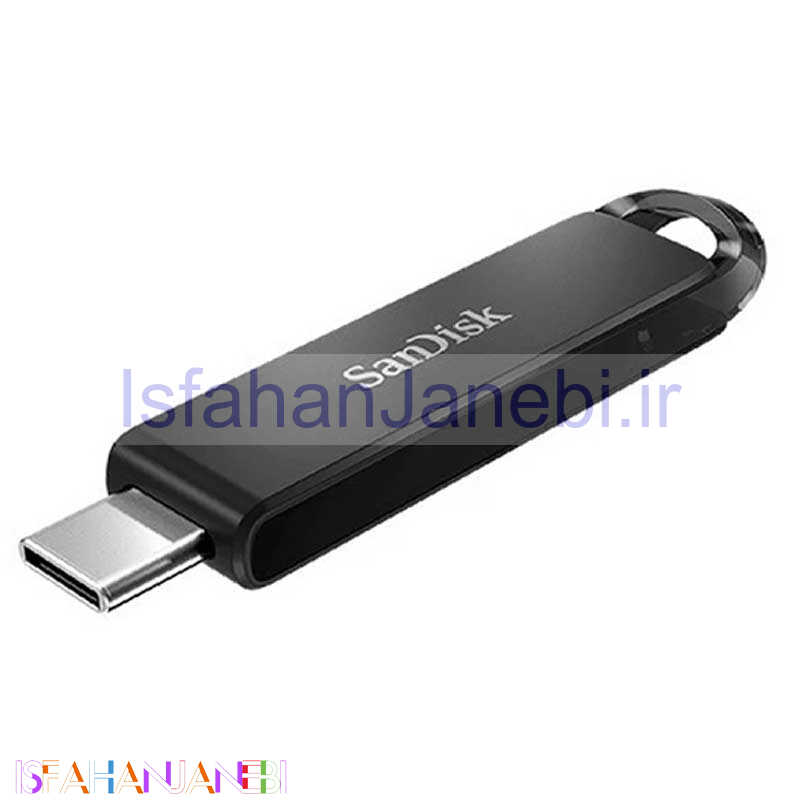 اصفهان جانبی-فلش 128 گیگ سن دیسک SanDisk Ultra OTG Type-C