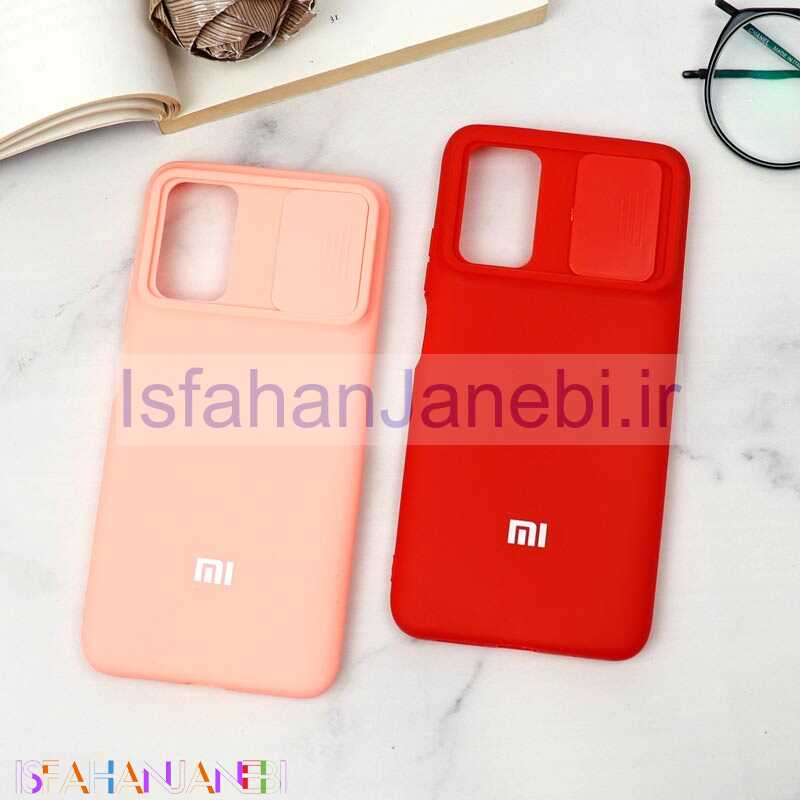 اصفهان جانبی-قاب سیلیکونی TPU محافظ لنزدار کشویی Xiaomi Poco M3 لایت