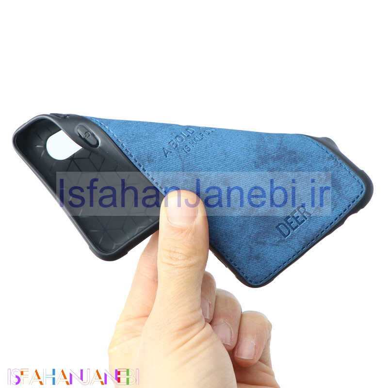 اصفهان جانبی-قاب چرمی طرح گوزن Samsung A01 Core