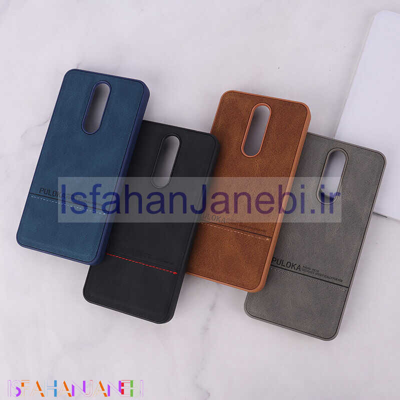 اصفهان جانبی-قاب چرمی Puloka شیائومی Redmi 8