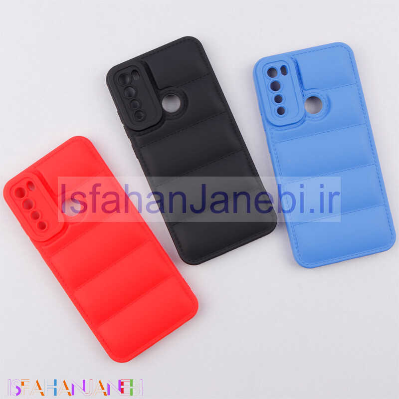 اصفهان جانبی-قاب پافر ژله ای شیائومی Redmi Note 8 محافظ لنزدار