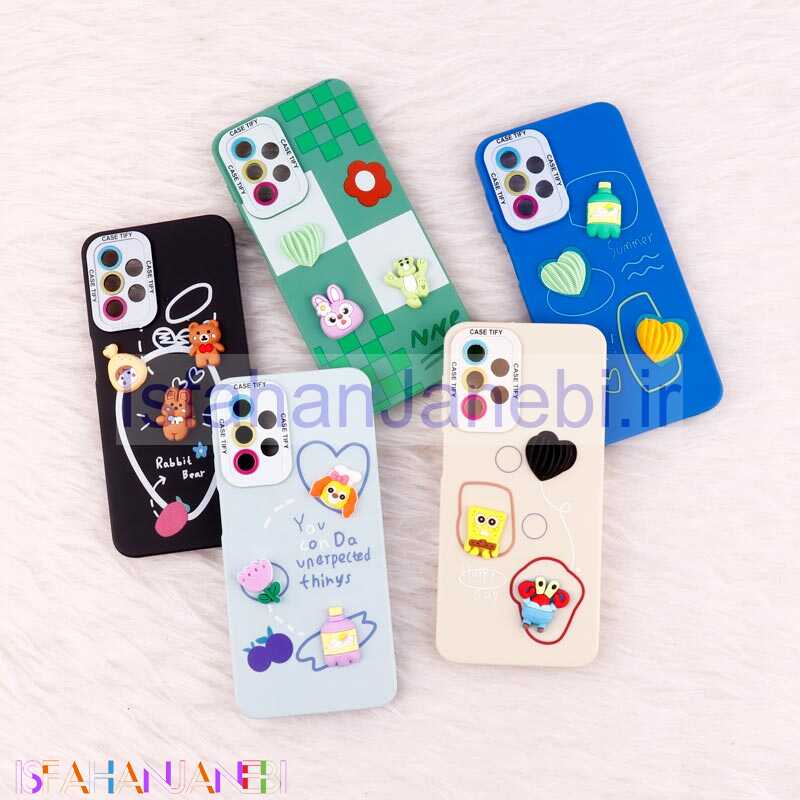 اصفهان جانبی-قاب عروسکی برجسته Pro Camera محافظ لنزدار Samsung Galaxy A23