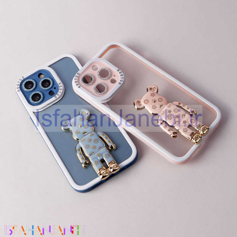 اصفهان جانبی-قاب شفاف LV Tedi محافظ لنزدار iPhone 13 Pro