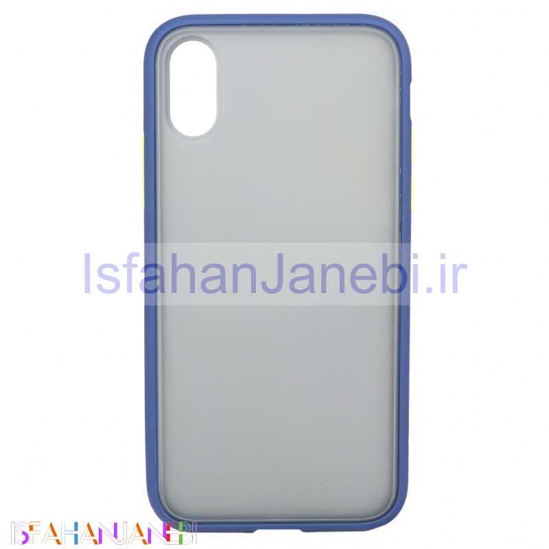 اصفهان جانبی-قاب PC مات iPhone X سرمه ای
