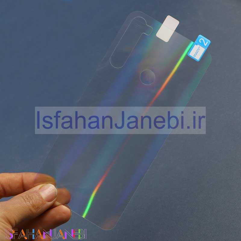 اصفهان جانبی-برچسب نانو پشت تمام لیزری Xiaomi Redmi Note 8