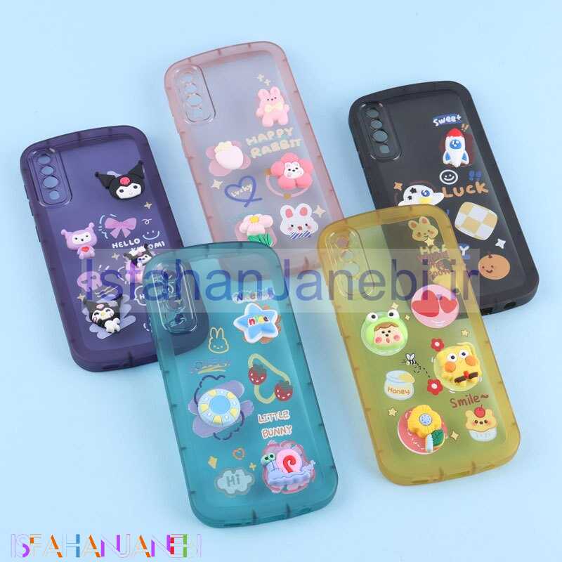 اصفهان جانبی-قاب Fashion Case سامسونگ Galaxy A30s / A50 / A50s عروسک برجسته محافظ لنزدار