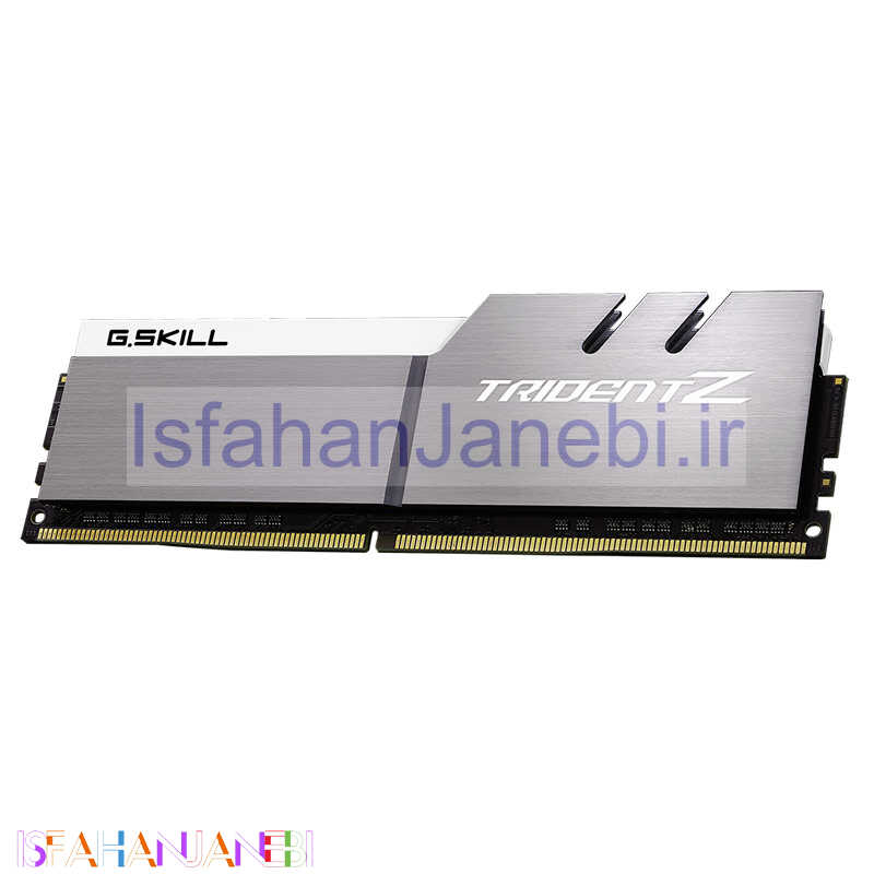 اصفهان جانبی-رم کامپیوتر G.SKILL Trident Z Royal Silver DDR4 32GB 4000MHz CL19 Dual