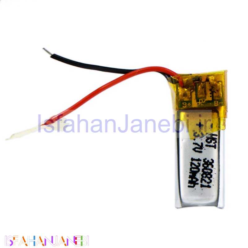 اصفهان جانبی-باتری لیتیوم 120mAh 21*8*3.6mm 360821