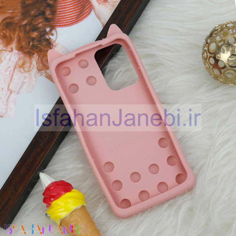 اصفهان جانبی-قاب اورجینال سیلیکونی آکواریومی Lucky Cat پاپیتی Samsung Galaxy A52 / A52s