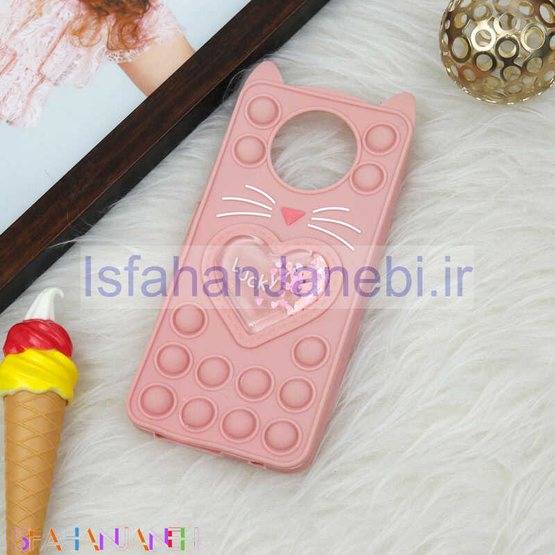 اصفهان جانبی-قاب اورجینال سیلیکونی آکواریومی Lucky Cat پاپیتی Xiaomi Poco X3
