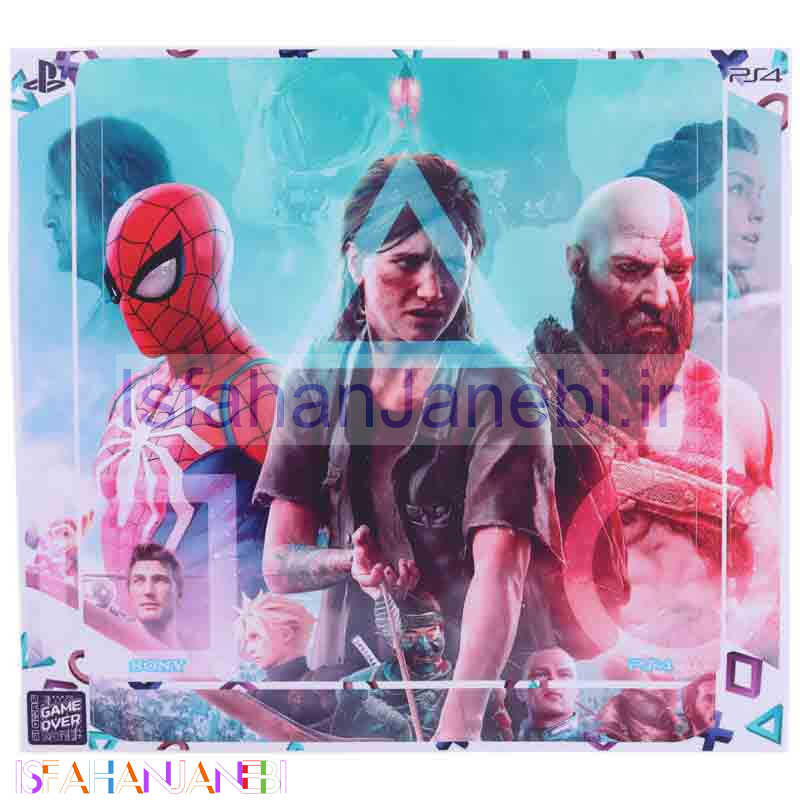 اصفهان جانبی-اسکین پلی استیشن 4 اسلیم طرح Play Station Games