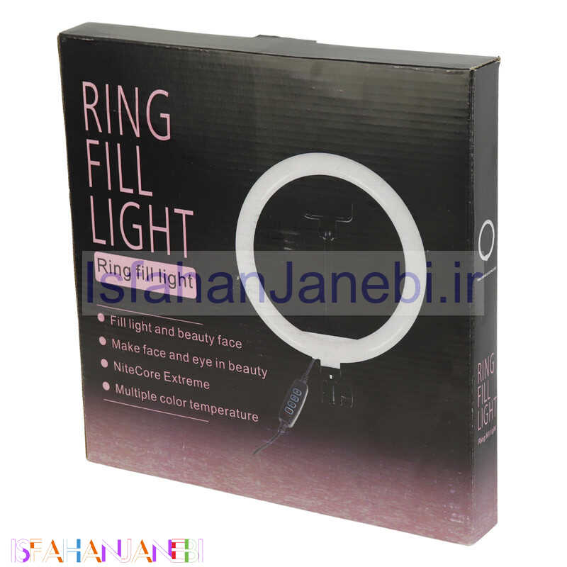 اصفهان جانبی-رینگ لایت رو میزی "Ring Fill Light HX-260 10