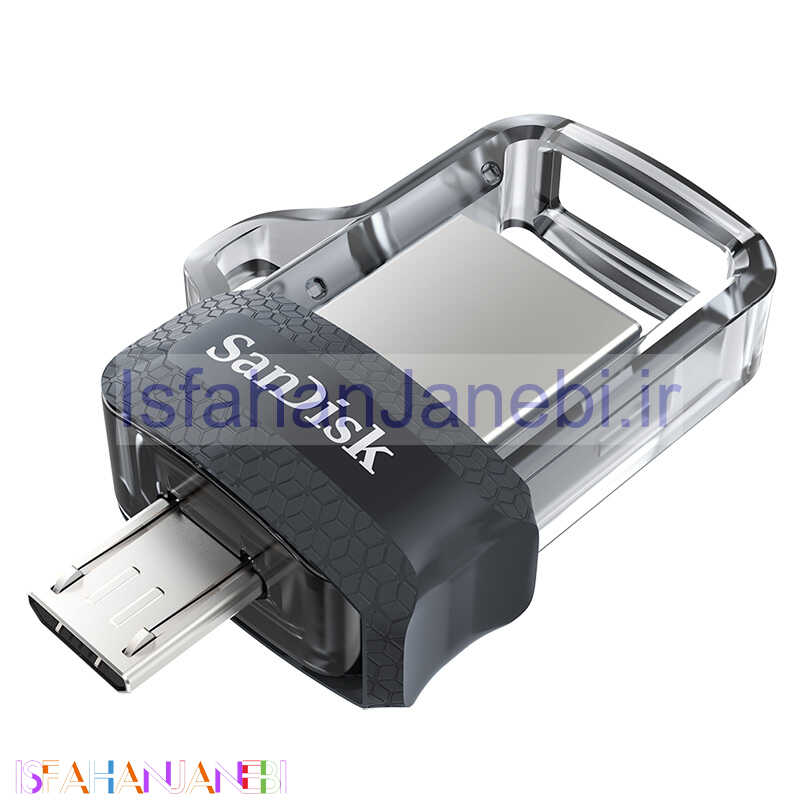 اصفهان جانبی-فلش 64 گیگ سن دیسک SanDisk m3.0 OTG USB3.0