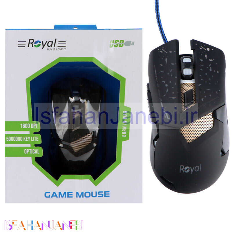 اصفهان جانبی-موس گیمینگ Royal MG-403