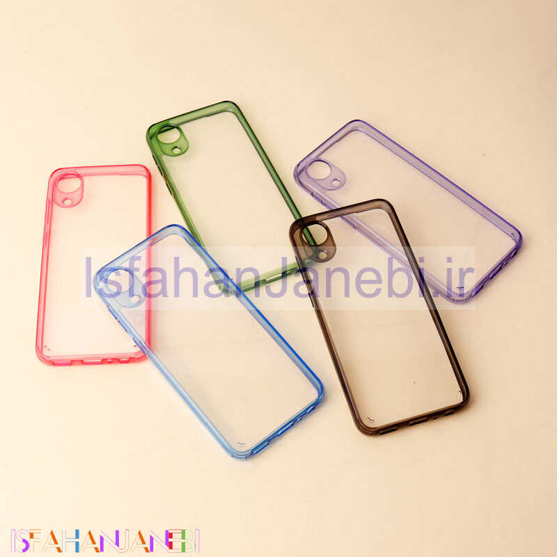 اصفهان جانبی-قاب اکریلیک دور رنگی محافظ لنزدار Samsung Galaxy A03 Core