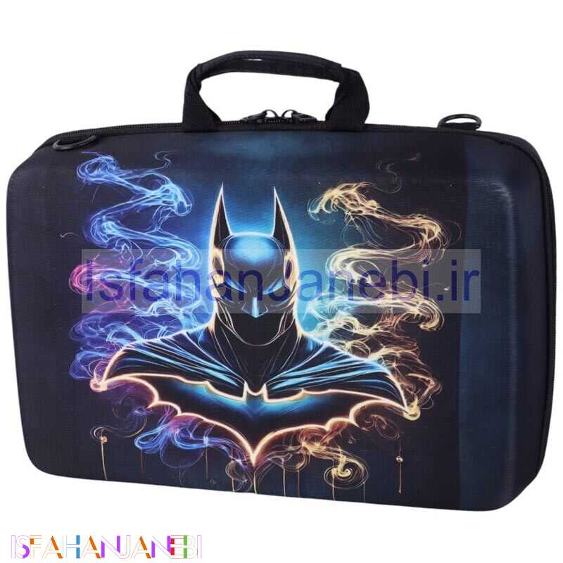 اصفهان جانبی-کیف کنسول بازی PS5 Slim طرح Batman کد 9