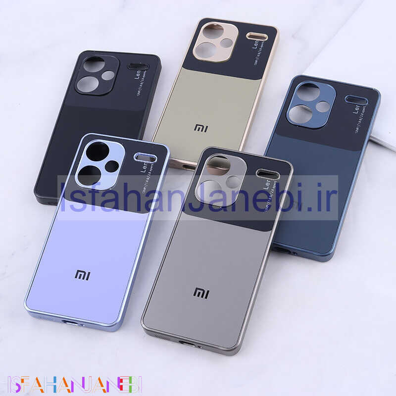 اصفهان جانبی-قاب PVD Lens Aperture شیائومی Redmi Note 13 Pro Plus محافظ لنزدار برجسته