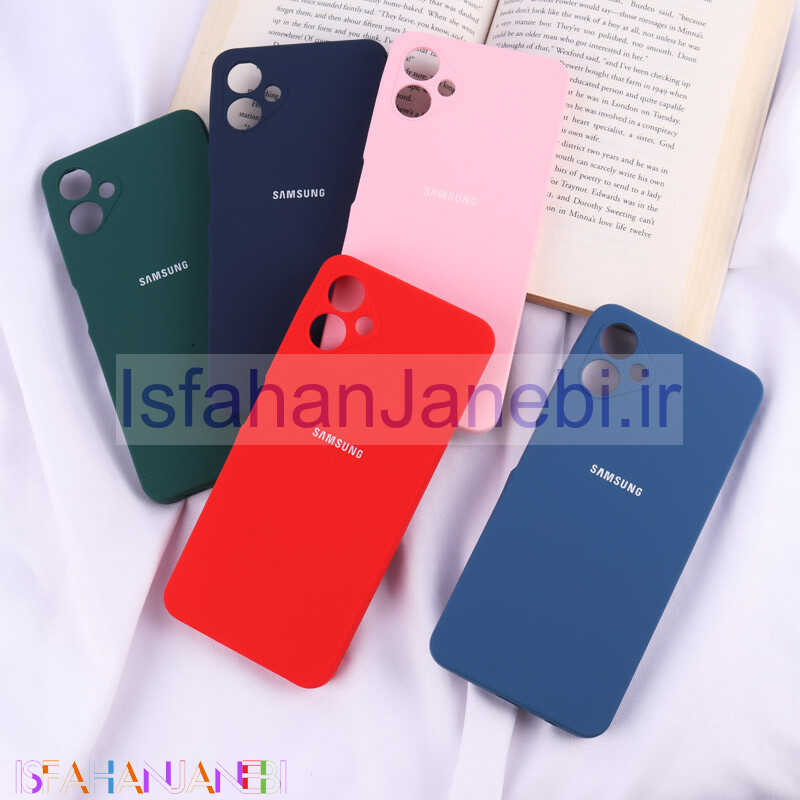 اصفهان جانبی-قاب سیلیکونی اصلی زیربسته سامسونگ Galaxy A06 محافظ لنزدار