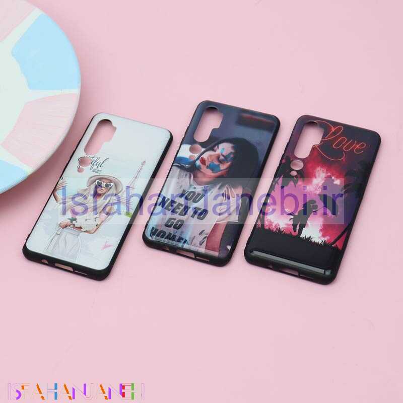 اصفهان جانبی-قاب فانتزی برجسته دخترانه شیائومی Mi Note 10 Pro سری 5