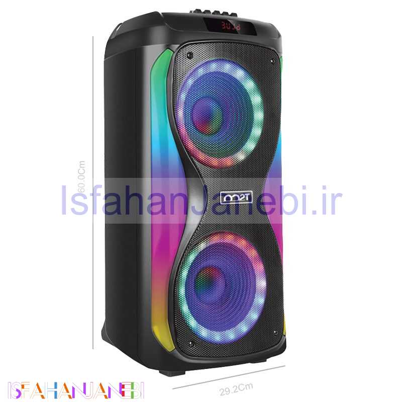 اصفهان جانبی-اسپیکر چمدانی بلوتوثی تسکو TS1917 + میکروفون و ریموت کنترل