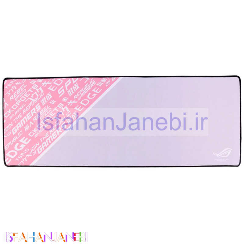 اصفهان جانبی-پد موس گیمینگ Pink ROG 80*30cm
