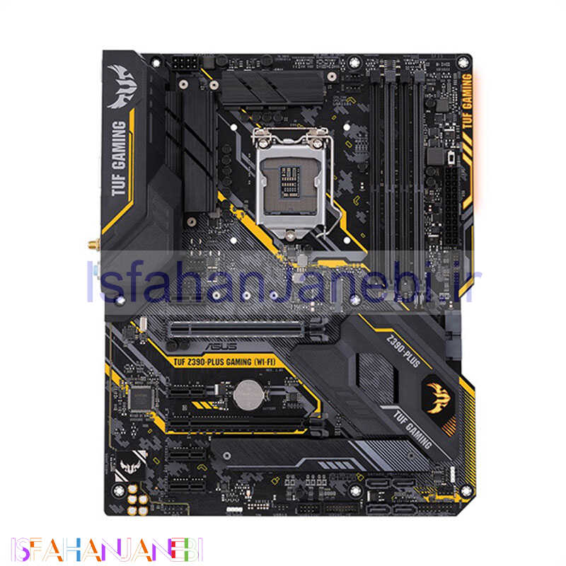 اصفهان جانبی-مادربرد ایسوس TUF Z390-PLUS GAMING WI-FI DDR4