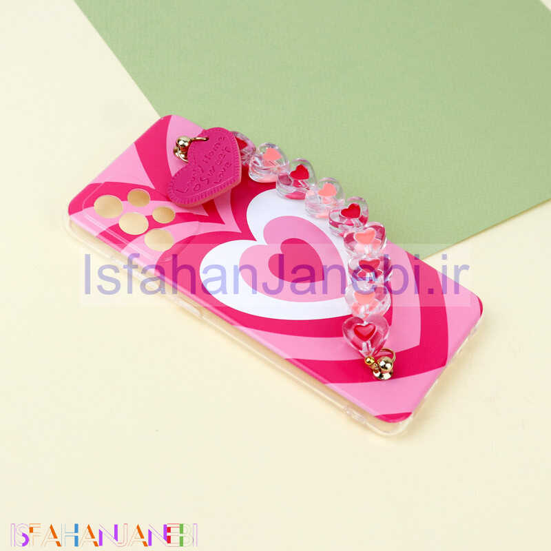 اصفهان جانبی-قاب طرحدار محافظ لنزدار + بند آویز Samsung Galaxy A52 / A52s