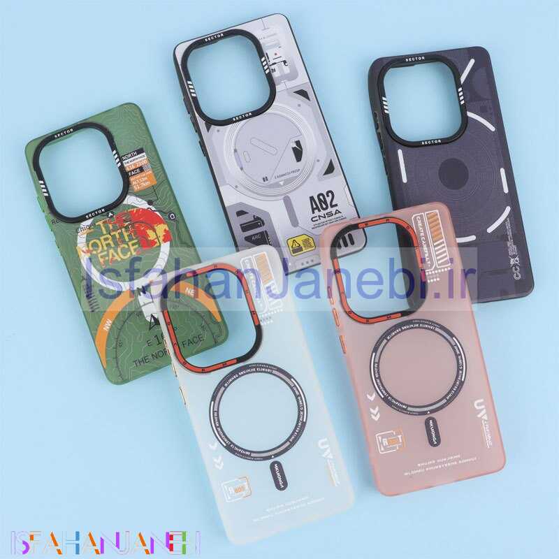 اصفهان جانبی-قاب فانتزی Sector طرح دار Xiaomi Redmi Note 13 Pro 4G