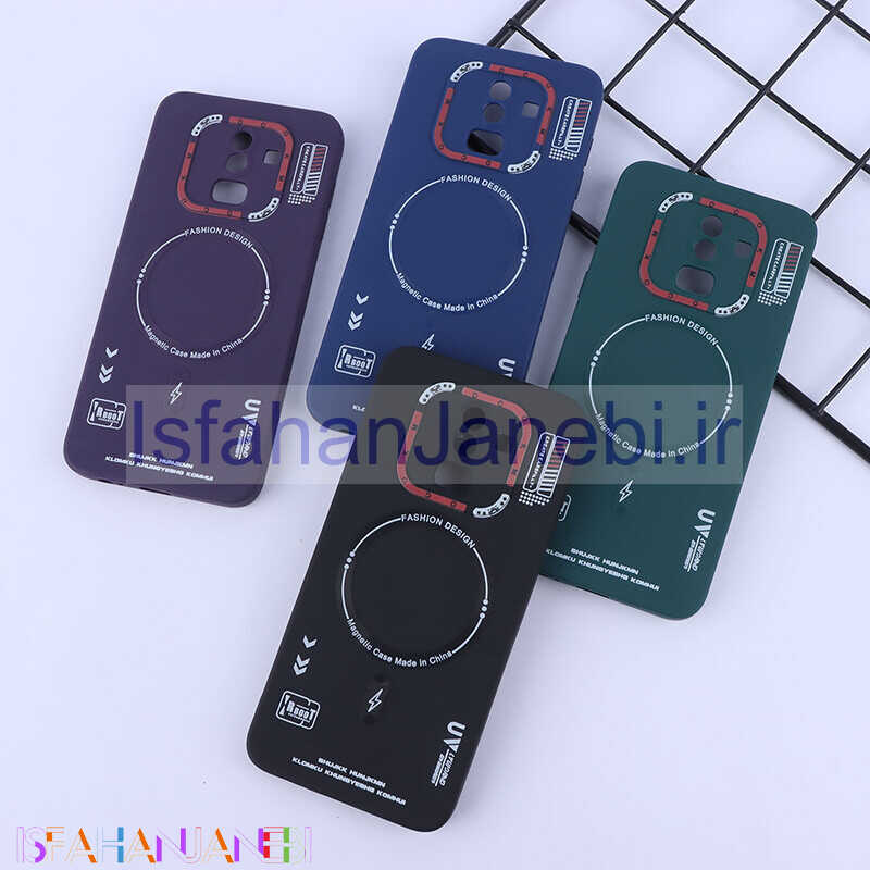 اصفهان جانبی-قاب ژله ای Dcokm سامسونگ Galaxy A6 Plus طرح مگ سیف محافظ لنزدار
