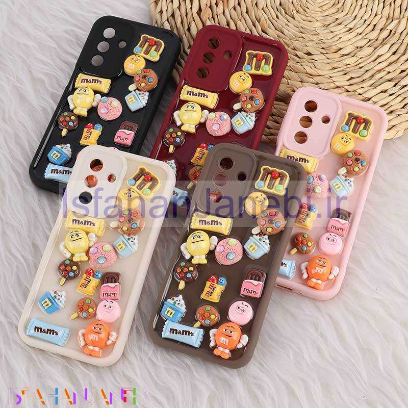 اصفهان جانبی-قاب سولید سامسونگ Galaxy A26 عروسکی براق محافظ لنزدار