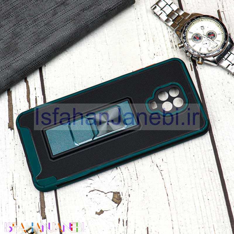 اصفهان جانبی-قاب محافظ لنزدار ضد ضربه هولدر کشویی مگنتی Xiaomi Redmi Note 9s / Note 9 Pro رنگی