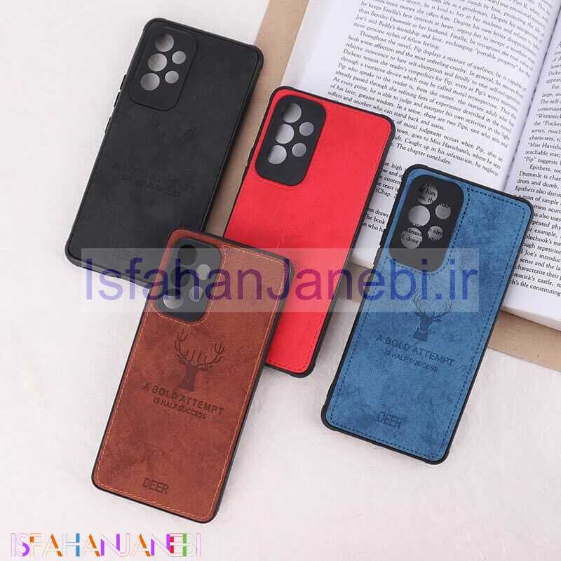 اصفهان جانبی-قاب چرمی A Bold Attempt سامسونگ Galaxy A53 5G محافظ لنزدار
