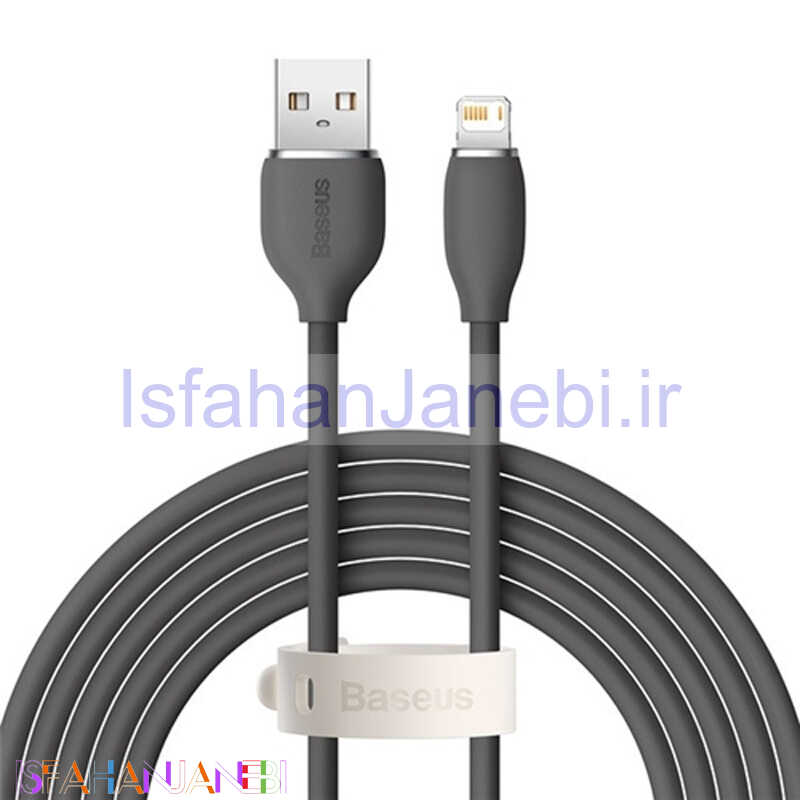 اصفهان جانبی-کابل آیفونی فست شارژ Baseus CAGD00010 2.4A 2m