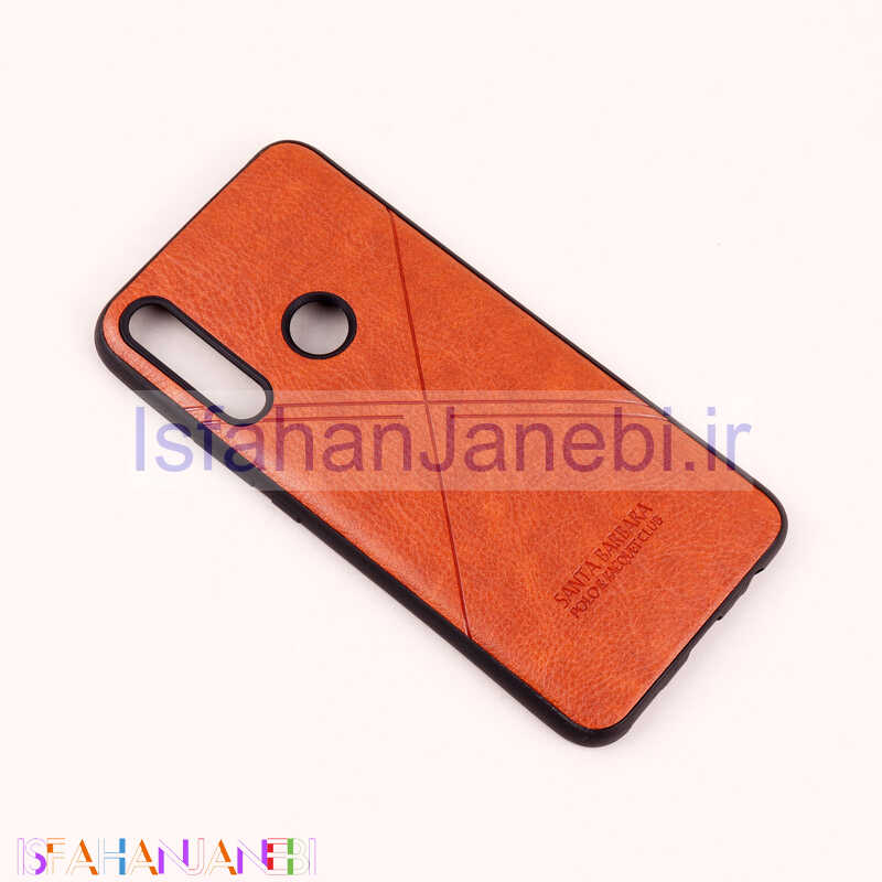 اصفهان جانبی-قاب ساده سیلیکونی چرمی Huawei Honor 9X قهوه ای