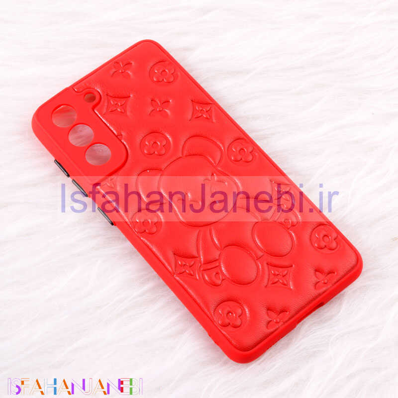 اصفهان جانبی-قاب چرمی پافر Ted محافظ لنزدار Samsung Galaxy S21 FE 5G